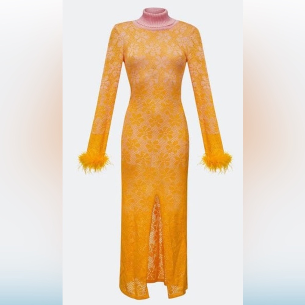 Andreeva Long Sleeve Maxi Knit Dress